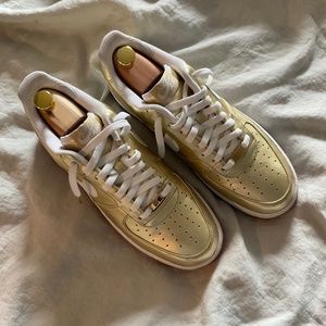 Nike Air Force 1 “Nike ID” Gold 11M Ex Cond